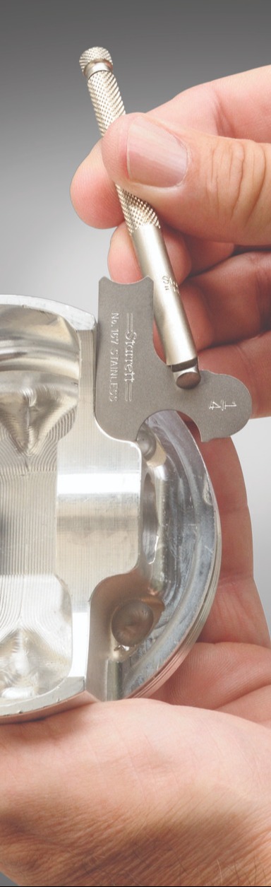 Radius Gage Application Shot