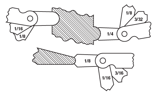 178 Radius Gage Lineart